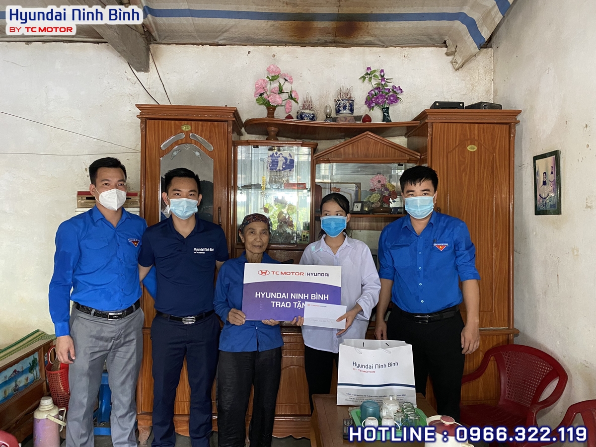Hyundai Ninh Bình thiện nguyện tại huyện Nho Quan, tỉnh Ninh Bình 